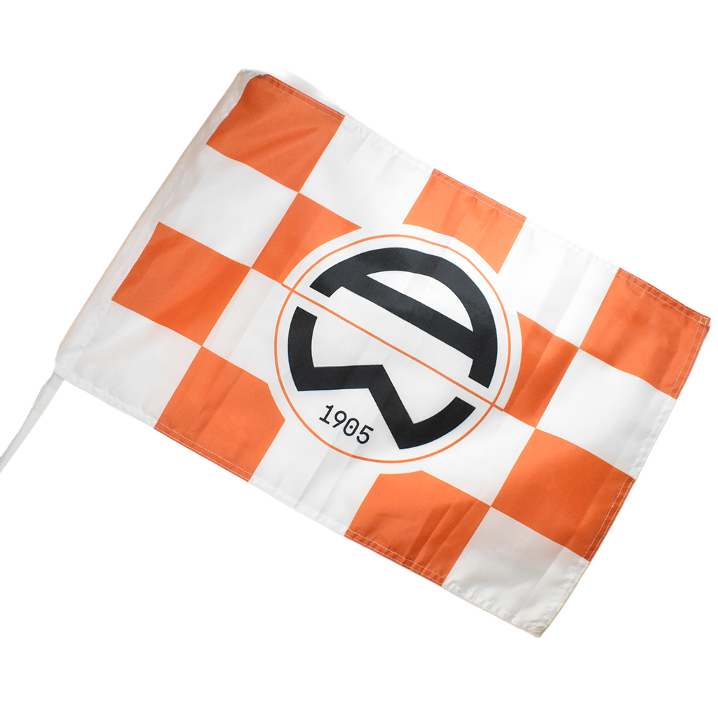 Fanfahne
Rot Schwarz Kariert